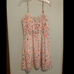 Francesca’s Multi Color Strappy Dress